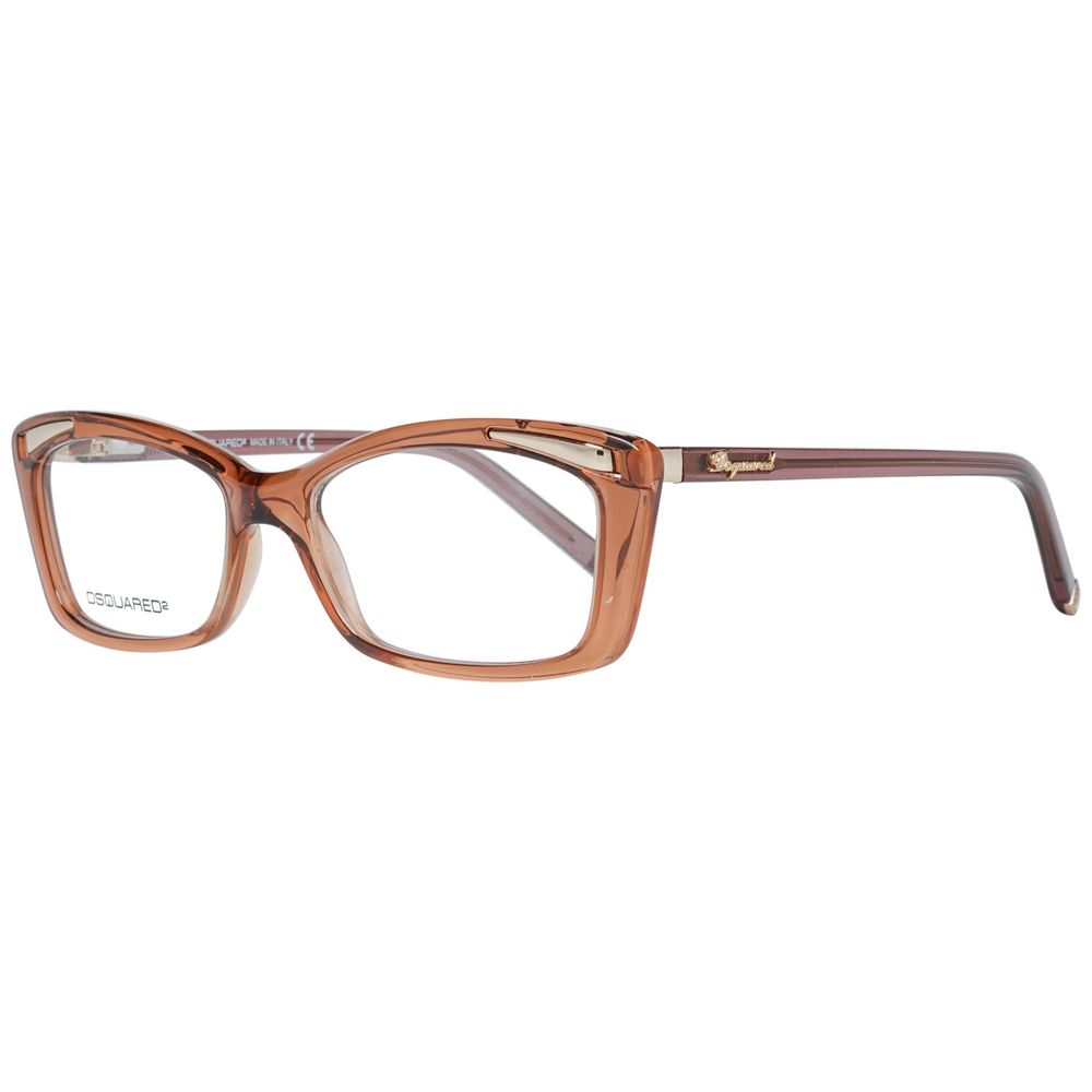 Braune Kunststoffbrille