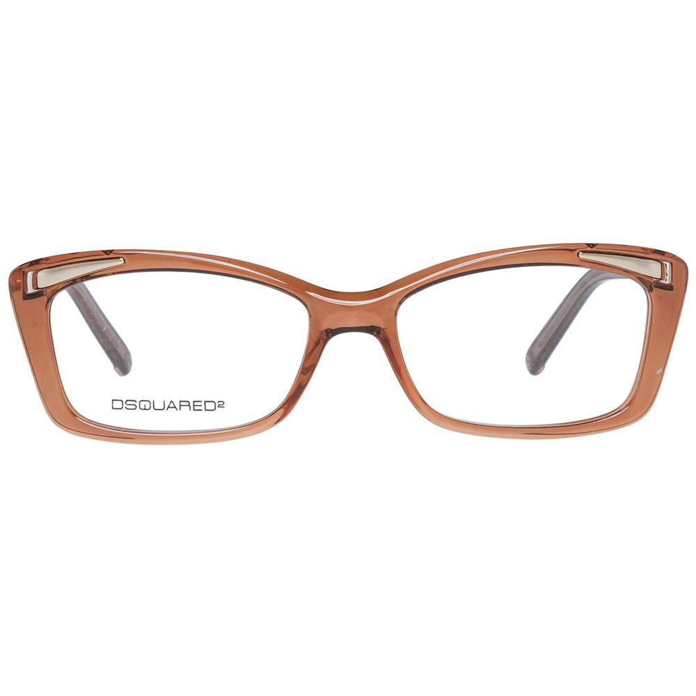 Braune Kunststoffbrille