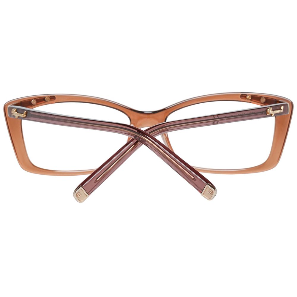Braune Kunststoffbrille