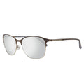 Braune Sonnenbrille aus Metall