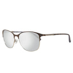 Braune Sonnenbrille aus Metall