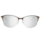 Braune Sonnenbrille aus Metall