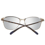 Braune Sonnenbrille aus Metall