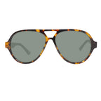 Occhiali da sole in acetato marrone