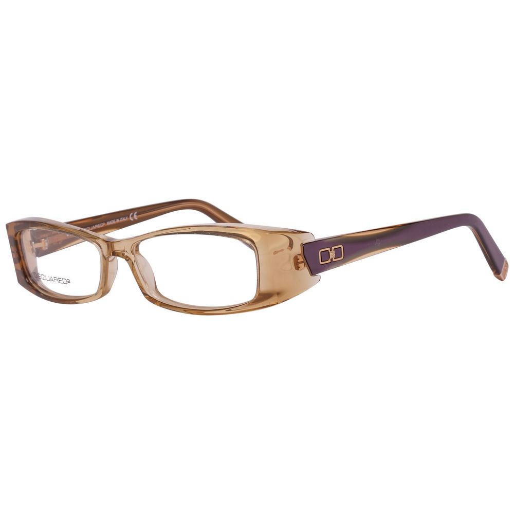 Braune Kunststoffbrille
