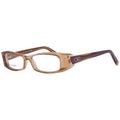 Braune Kunststoffbrille