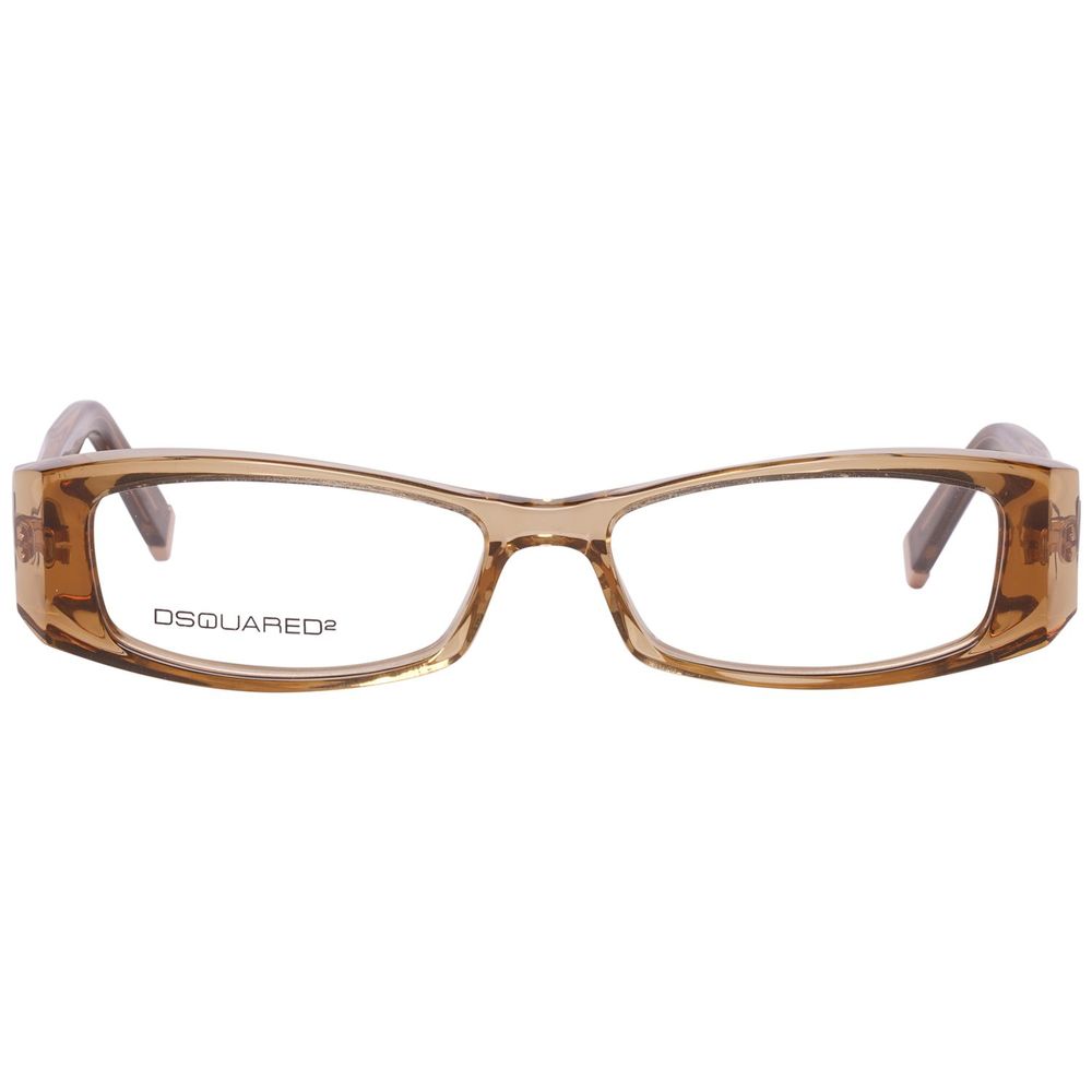 Braune Kunststoffbrille