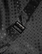 Schwarze Weste aus Wolle Elegante Weste