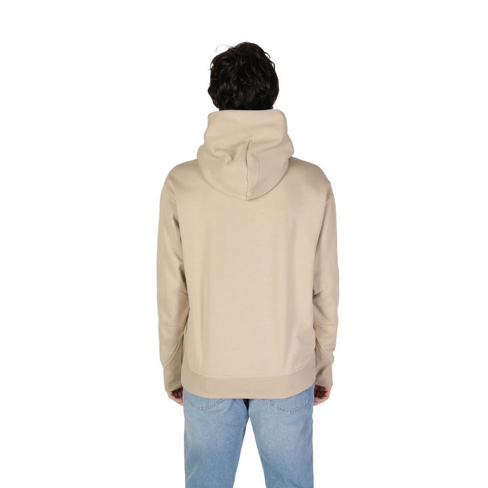 Hoodie aus recyceltem Polyester, Beige