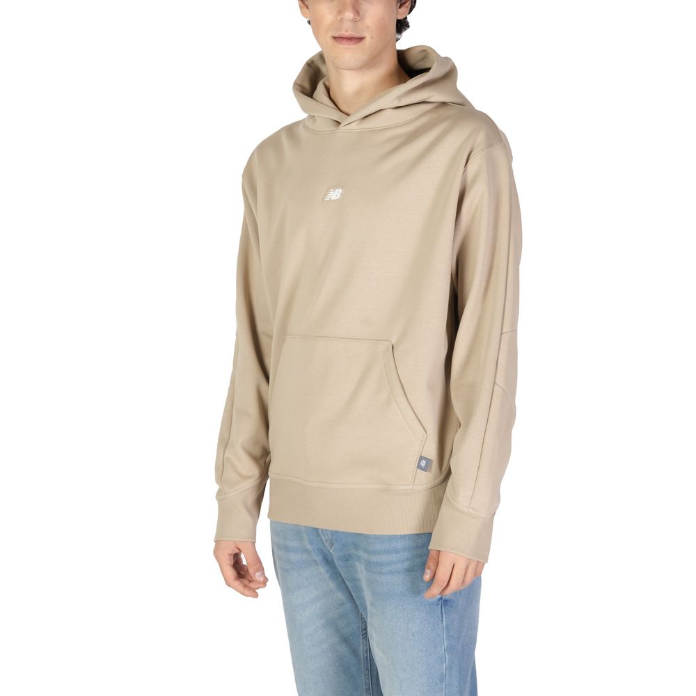 Hoodie aus recyceltem Polyester, Beige