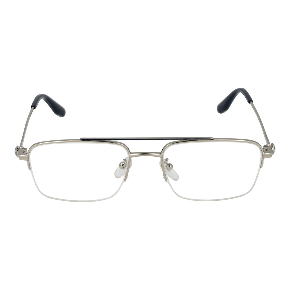 Graue Metallbrille (Gestelle)
