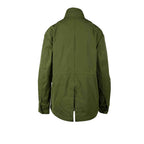 Grüner Polyester-Parka