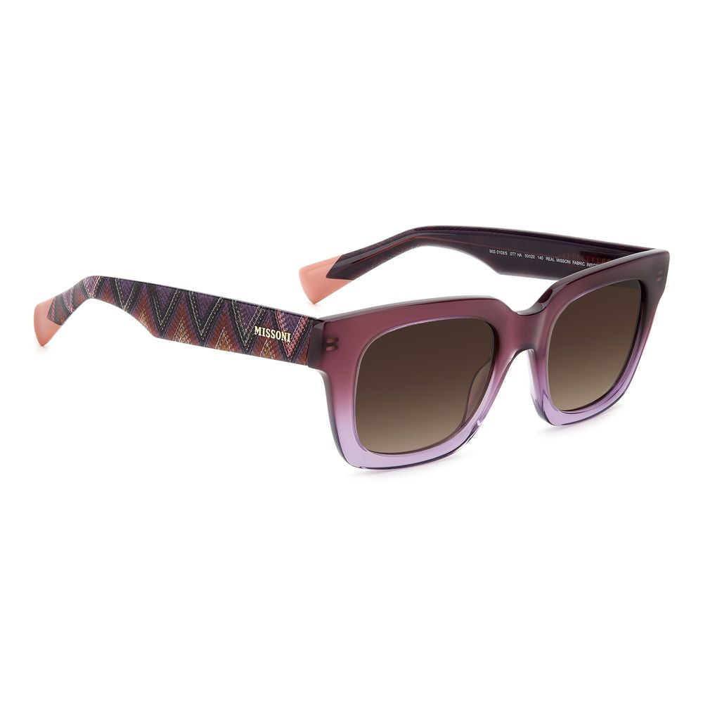 Violette Acetat-Sonnenbrille