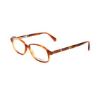 Braune Kunststoffbrille (Fassung)