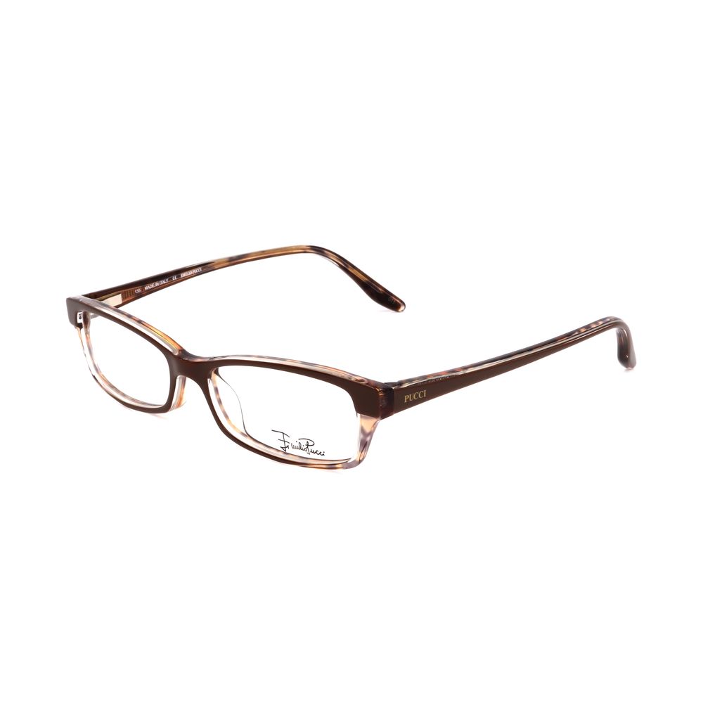 Braune Kunststoffbrille