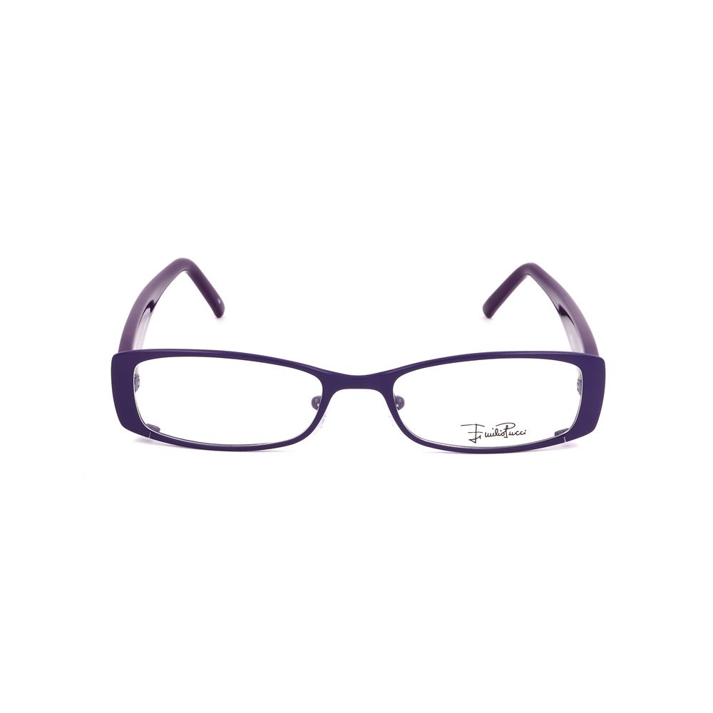 Lila Metallbrille