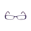 Lila Metallbrille