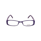 Lila Metallbrille