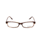 Braune Kunststoffbrille