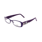 Lila Metallbrille