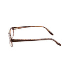 Braune Kunststoffbrille