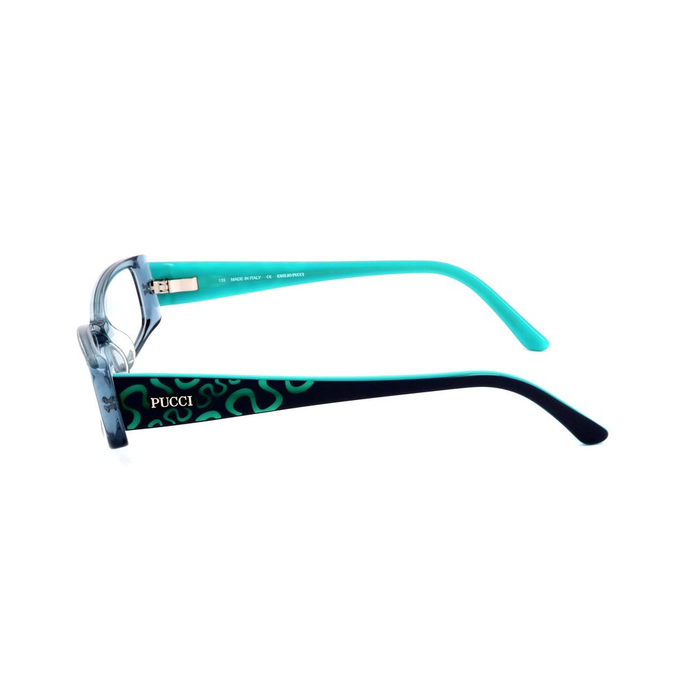 Brille aus blauem Kunststoff (Fassungen)