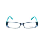 Blaue Kunststoffbrille