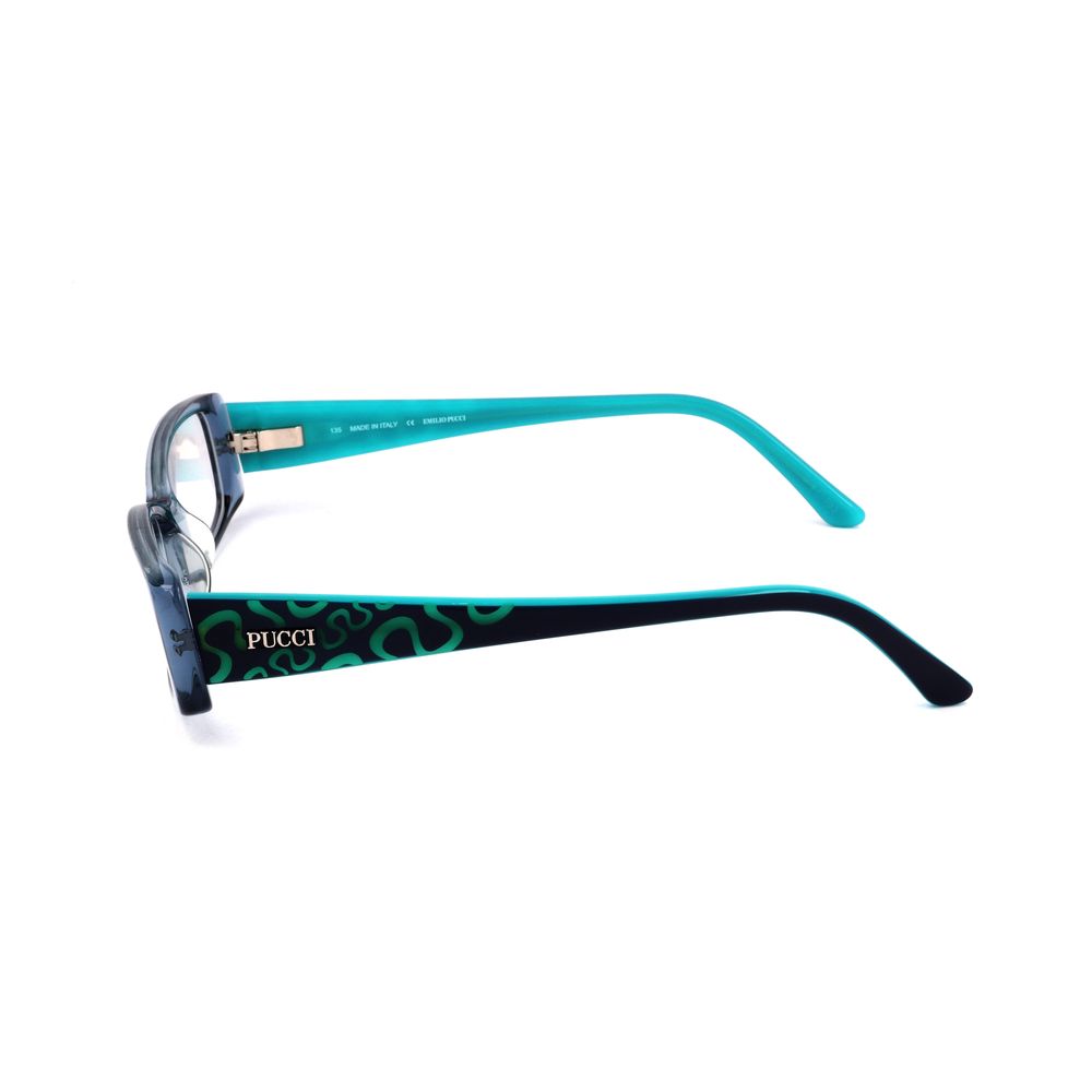 Blaue Kunststoffbrille