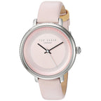 Multicolor Leder Armbanduhr