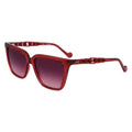 Mehrfarbig gespritzte Sonnenbrille