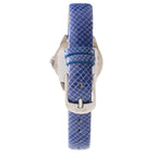 Blue Leather Dress Watch