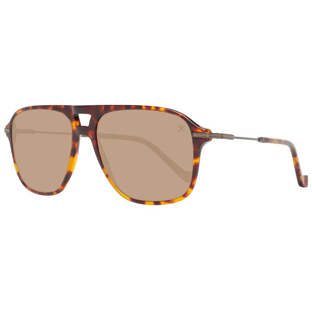 Braune Azetat-Sonnenbrille