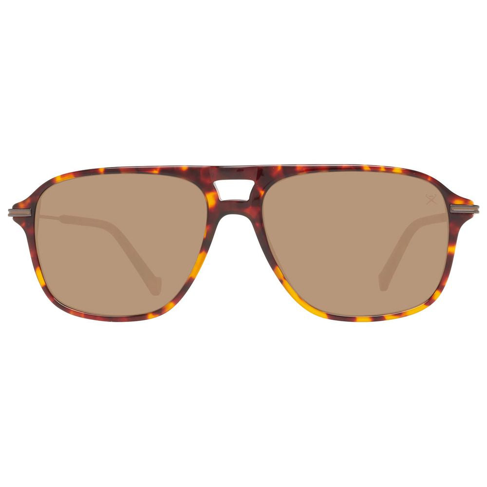 Braune Azetat-Sonnenbrille