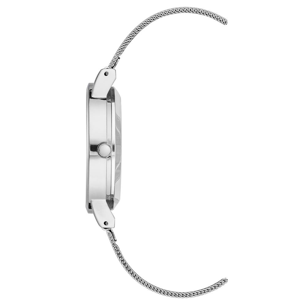 Silver Stainless Steel Dress Watch