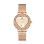 Multicolor Stainless Steel Dress Watch