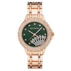 Multicolor Metal Dress Watch