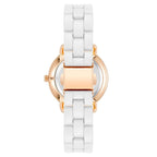 White Metal Dress Watch
