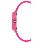 Orologio da donna multicolore con cinturino in pelle sintetica