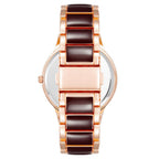 Multicolor Metal Dress Watch