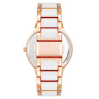 Multicolor Metal Dress Watch