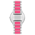 Multicolor Metal Dress Watch