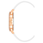 White Synthetic Dress Watch