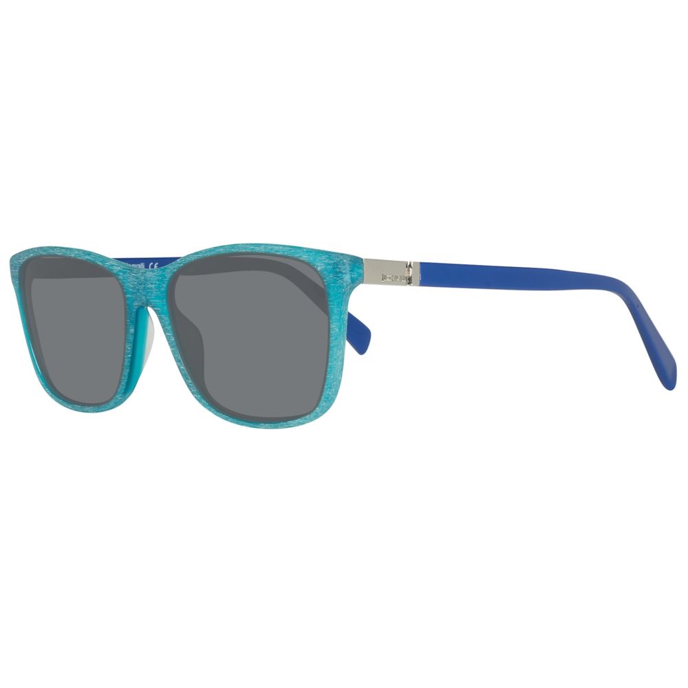Sonnenbrille aus blauem Azetat