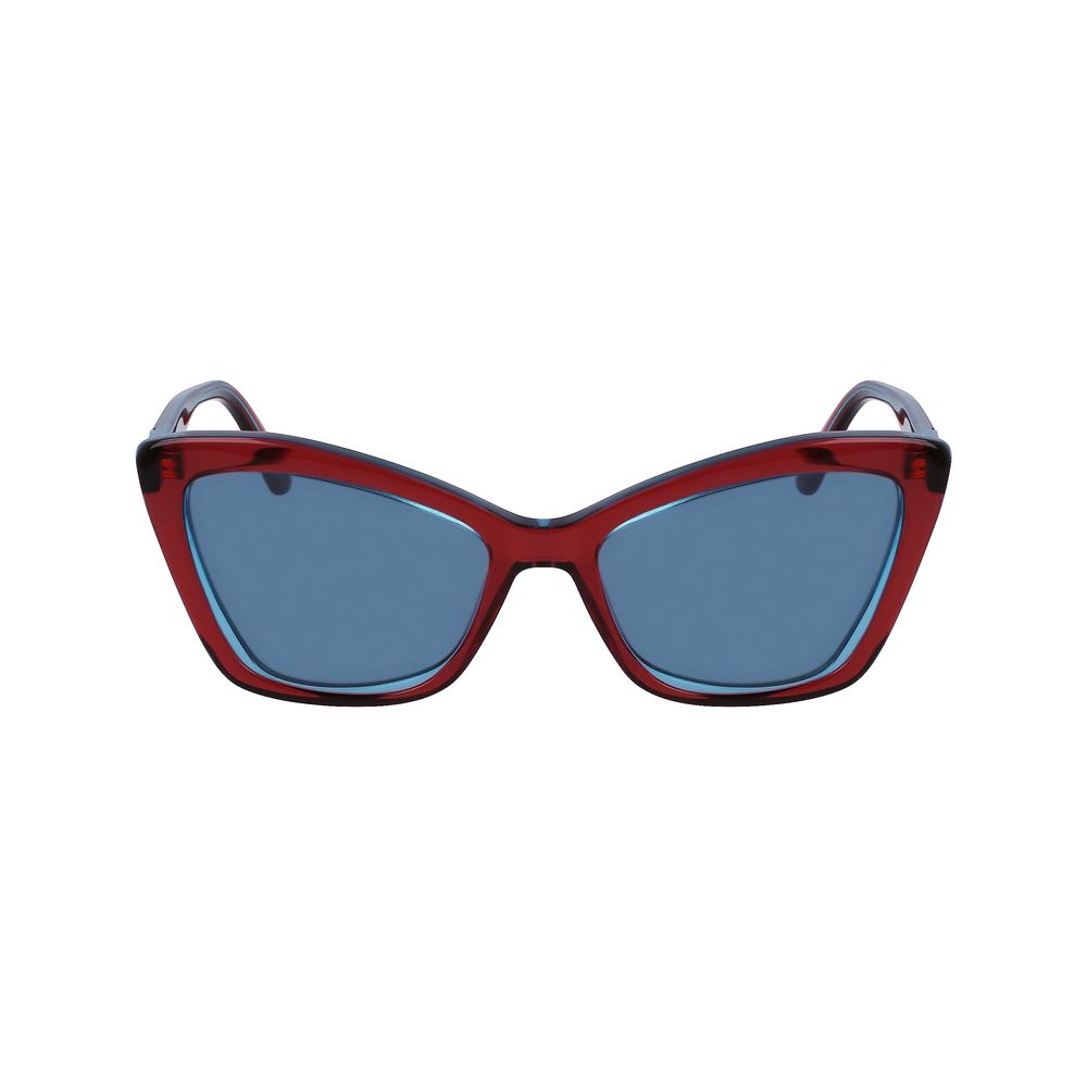 Mehrfarbige Azetat-Sonnenbrille