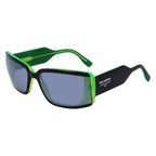 Sonnenbrille aus schwarzem Azetat