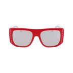 Fuchsia Injected Sunglasses