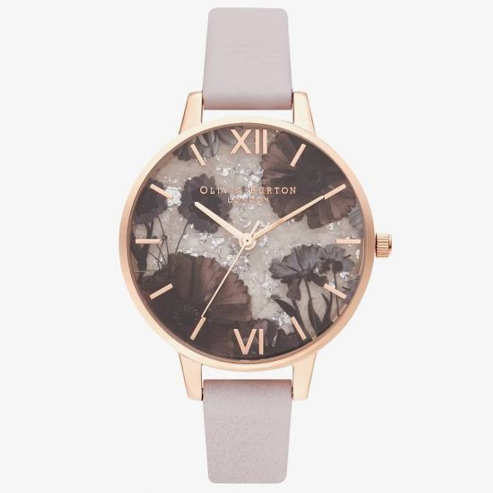 Multicolor Kunstleder-Armbanduhr