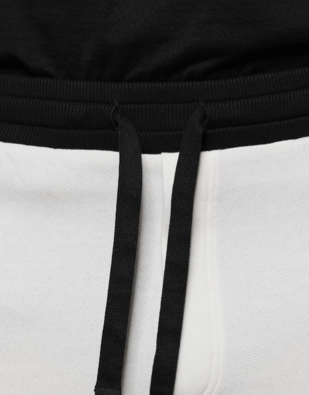 Weiße Baumwolle Slim Herren Jogger Sweatpants Hose