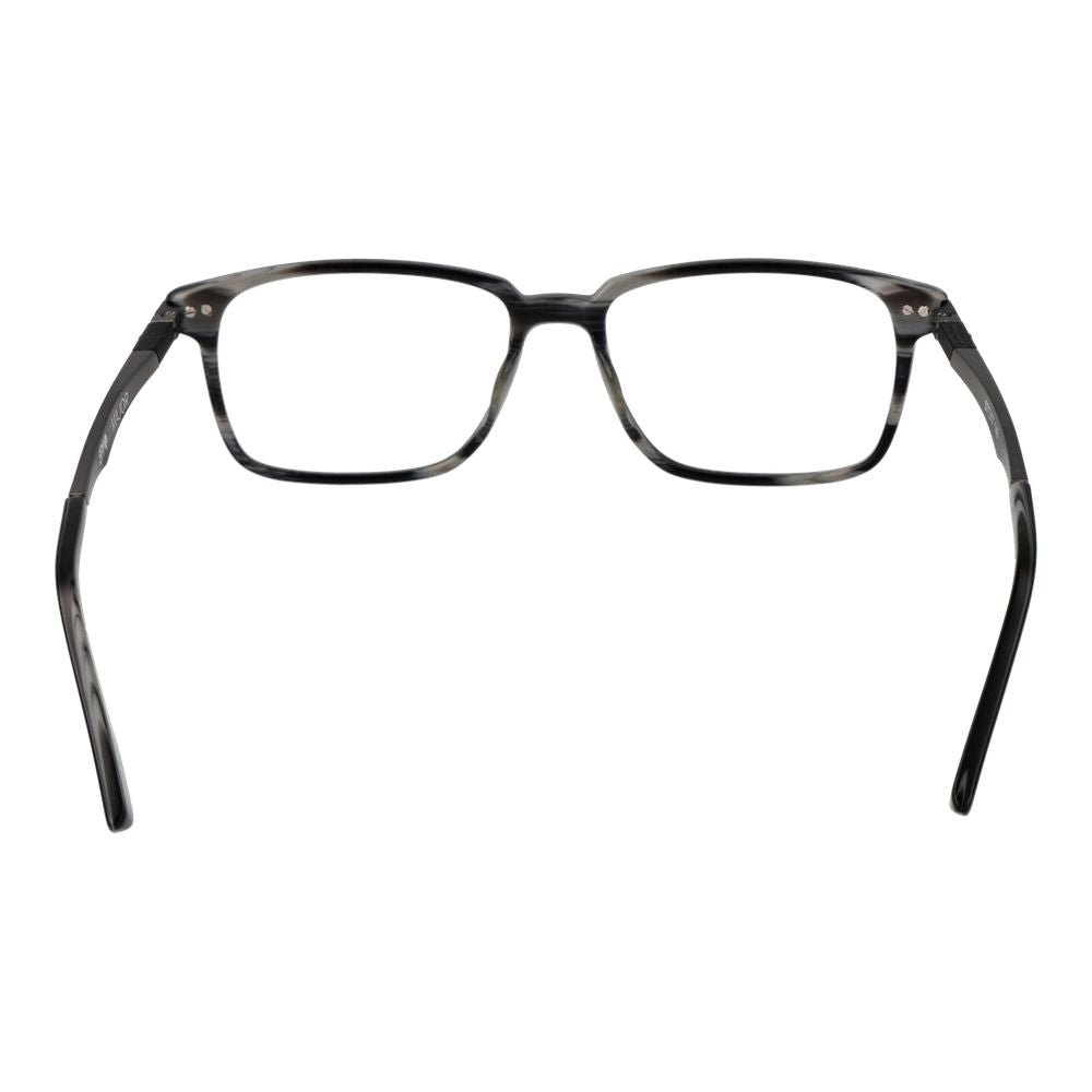 Brille (Gestell) aus schwarzem Kunststoff