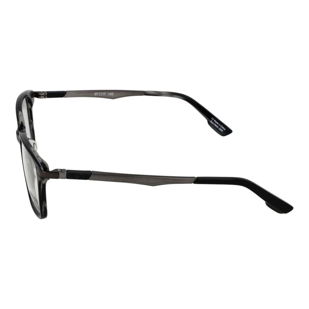Brille (Gestell) aus schwarzem Kunststoff